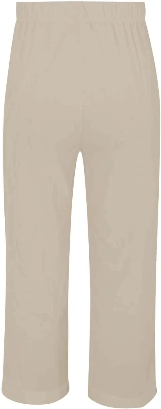PTOLOCIF Womens Casual Cotton Linen Pants Drawstring Elastic Waist Palazzo Pants Casual Flowy Wide Leg Trousers with Pockets