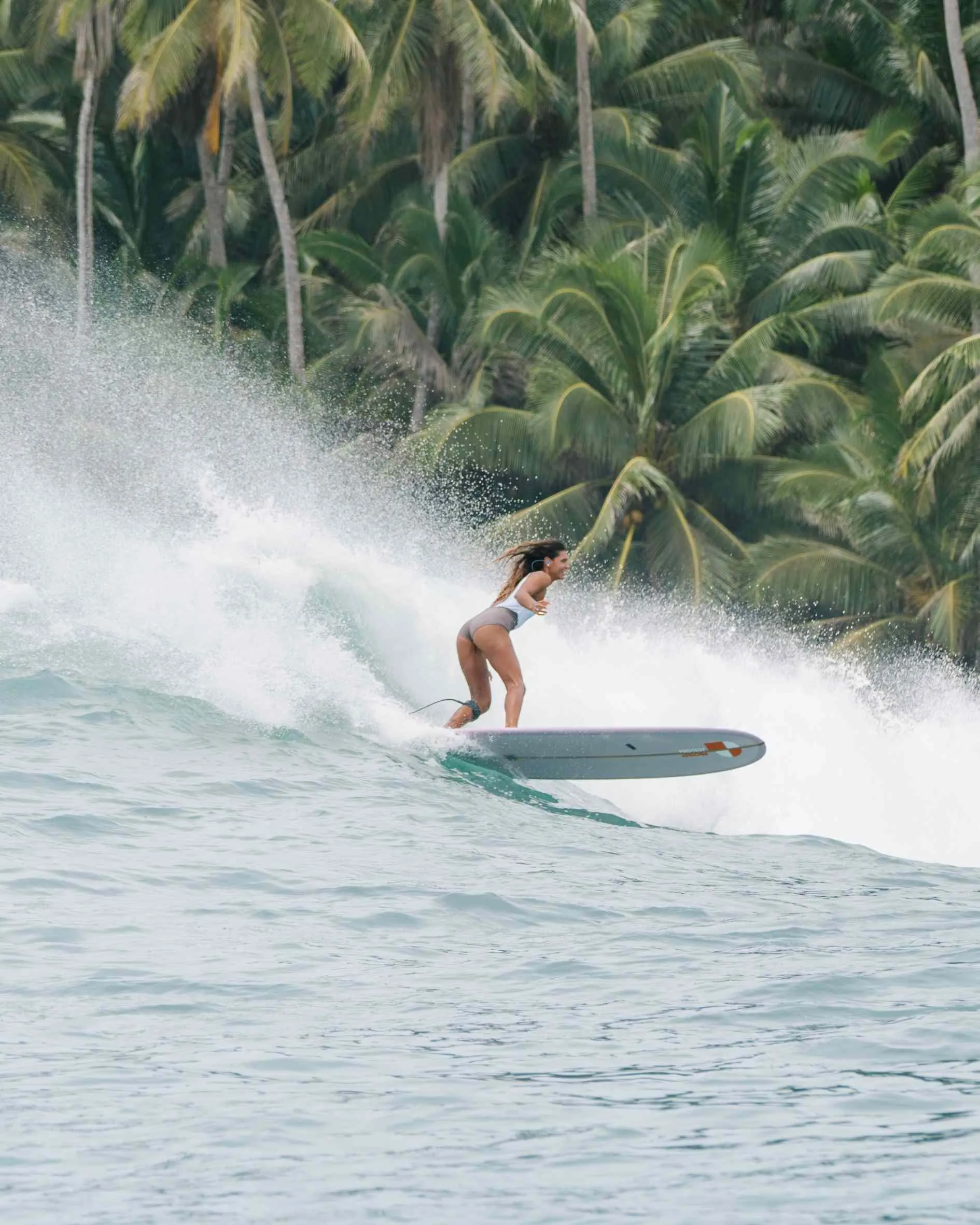 Retro Surf Suit in Two Tone