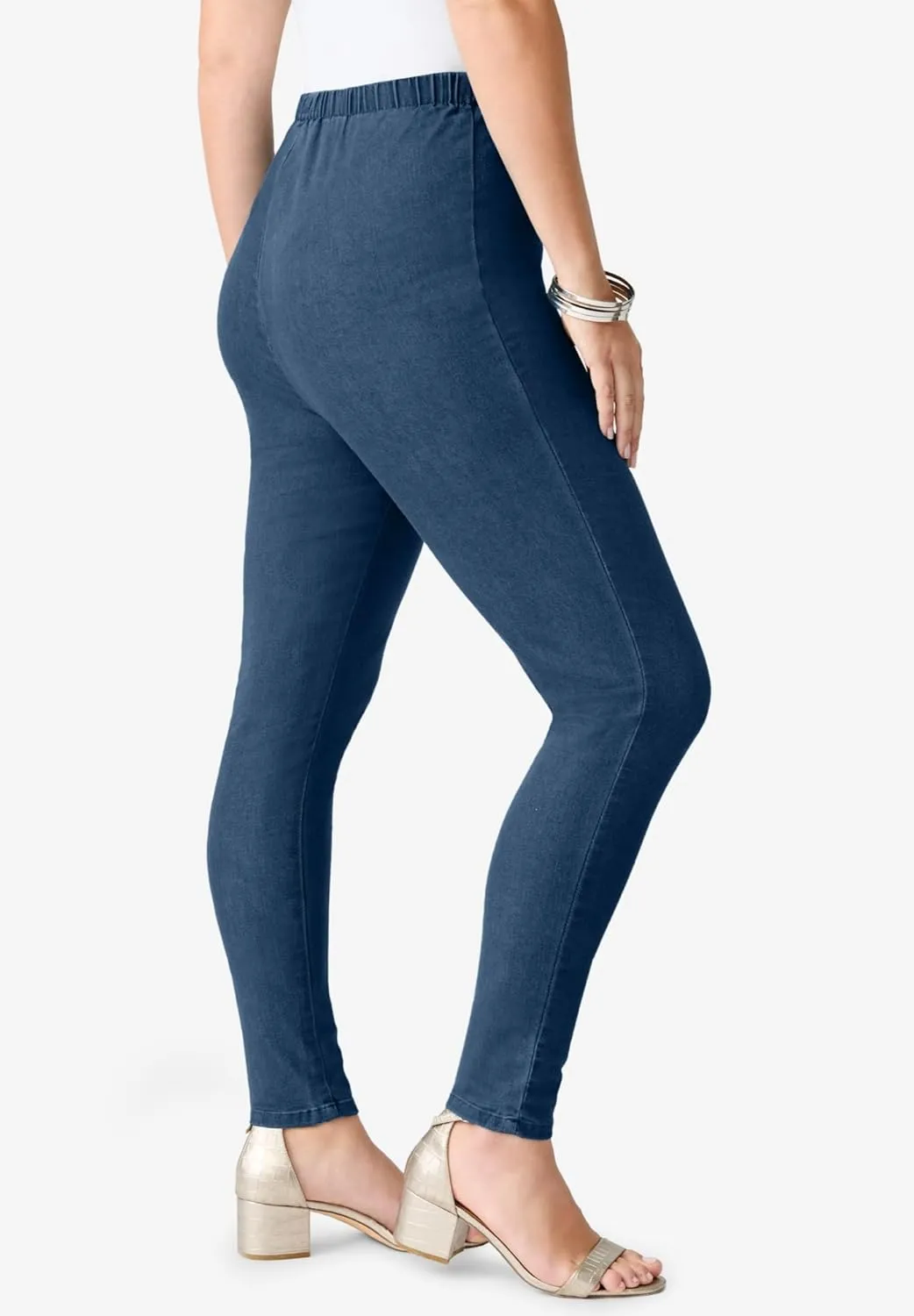 Roaman's Skinny-Leg Comfort Stretch Jean
