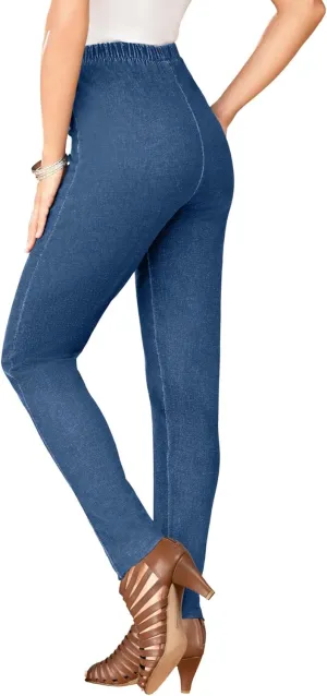 Roaman's Skinny-Leg Comfort Stretch Jean