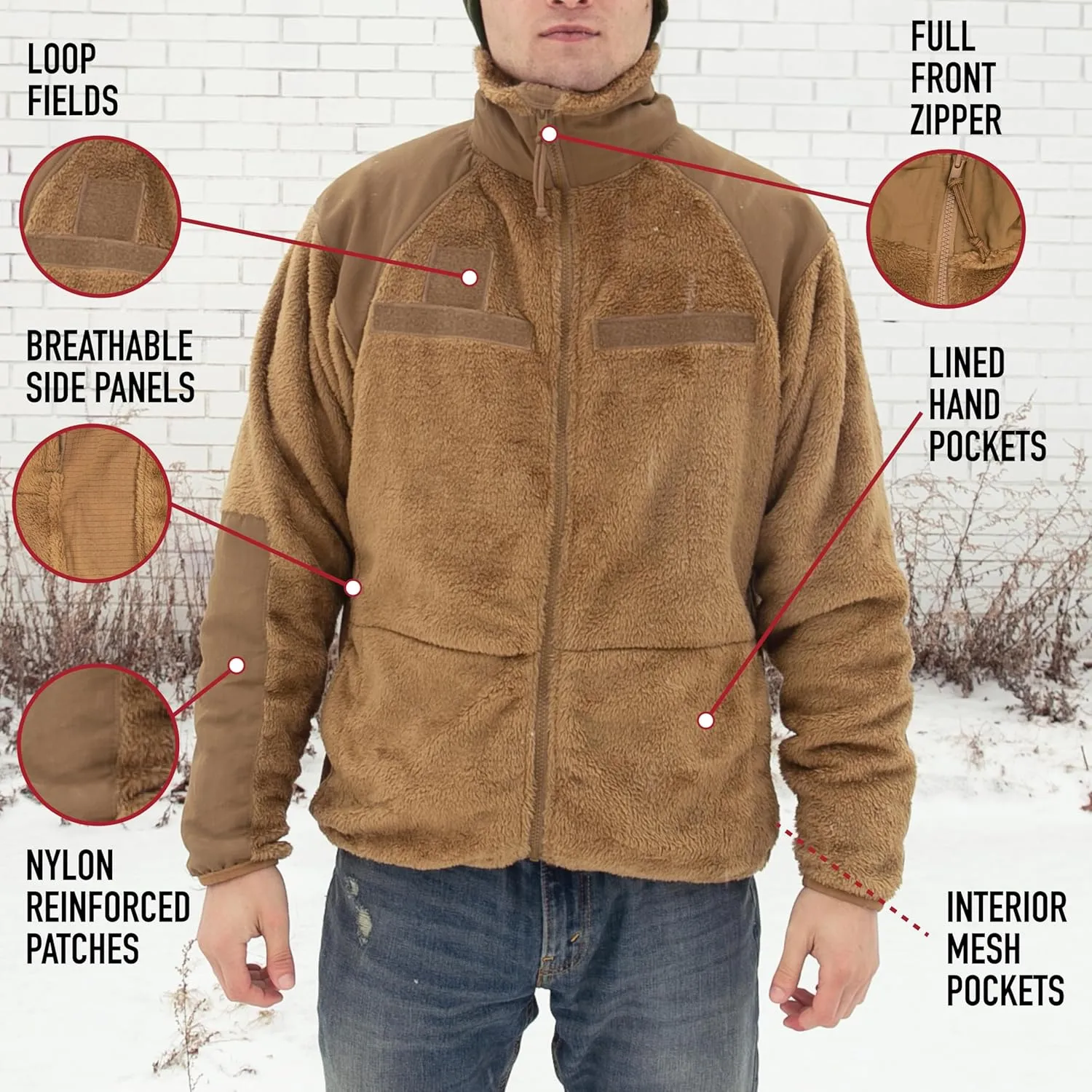 Rothco Generation III Level 3 ECWCS Fleece Jacket