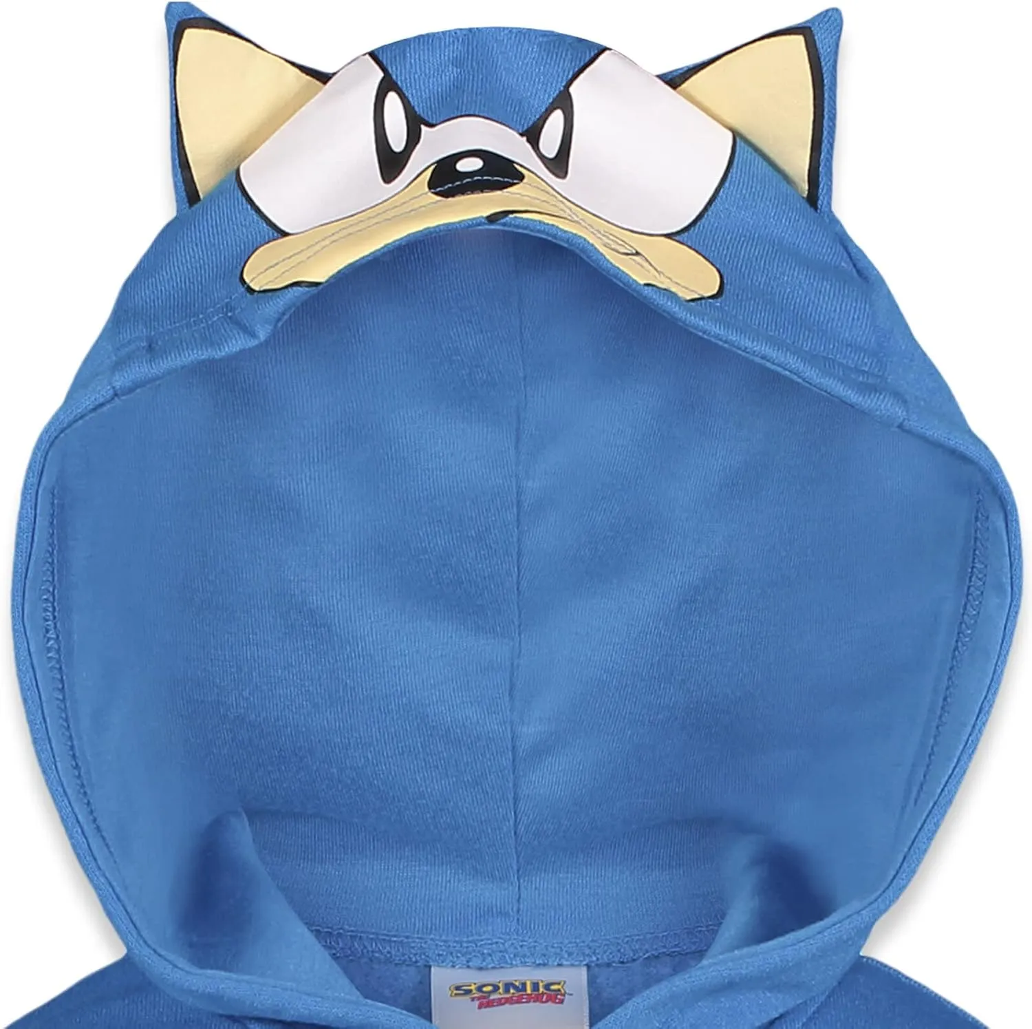 SEGA Sonic the Hedgehog Shadow Knuckles Fleece Zip Up Hoodie Toddler to Big Kid