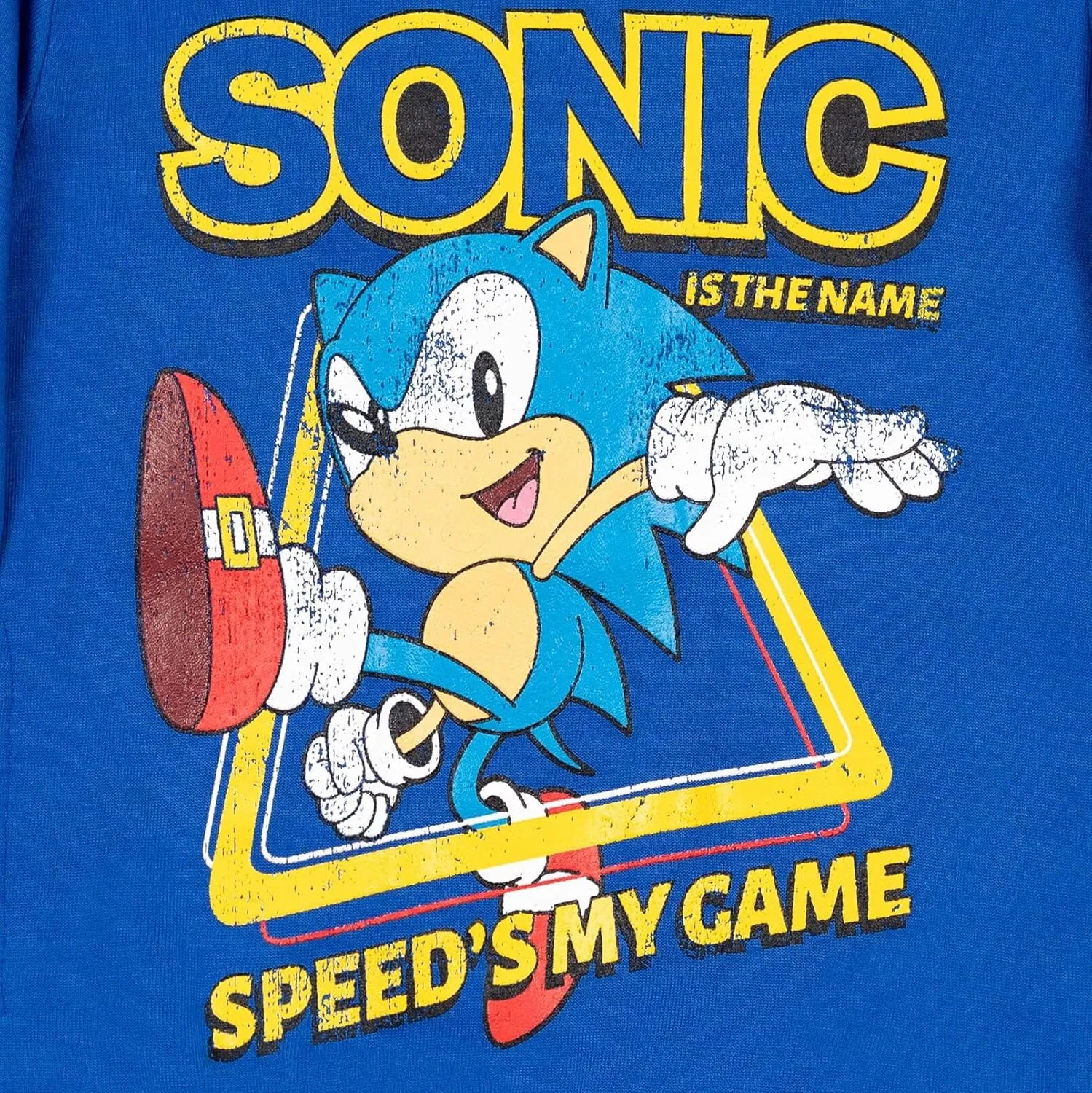 SEGA Sonic the Hedgehog Tails Knuckles Hoodie Toddler to Big Kid