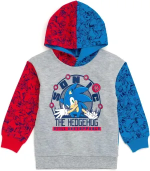 SEGA Sonic the Hedgehog Tails Knuckles Hoodie Toddler to Big Kid