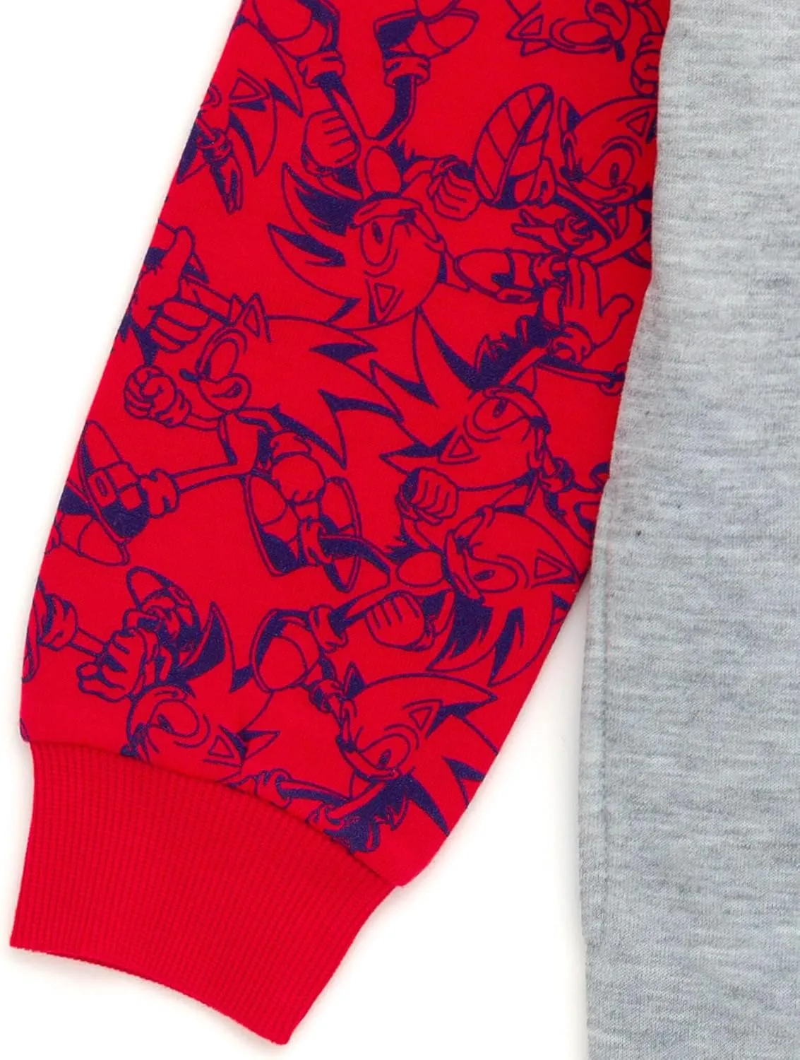 SEGA Sonic the Hedgehog Tails Knuckles Hoodie Toddler to Big Kid