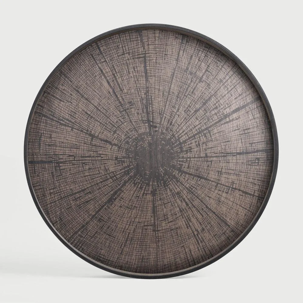 Small Tray Round Coffee Table Set