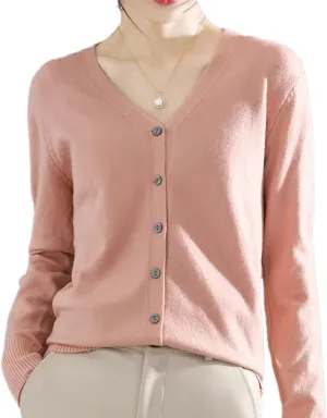 Sunfaynis Women's Long Sleeve Thin Lightweight Cardigan Sweaters for Women Dressy Summer Spring Fall Cardigan