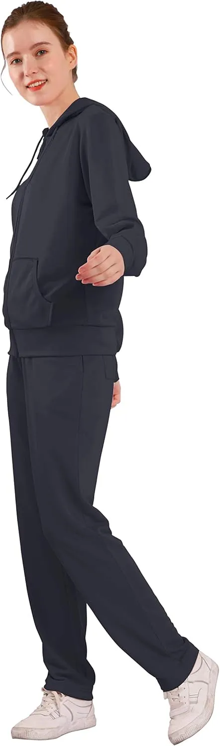 TanBridge Sweatsuits For Women Set 2 Pieces Track Suits Zip Up Hoodie & Pant Matching Jogging Suits For Women