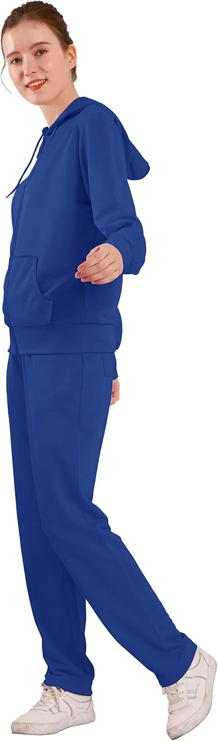 TanBridge Sweatsuits For Women Set 2 Pieces Track Suits Zip Up Hoodie & Pant Matching Jogging Suits For Women