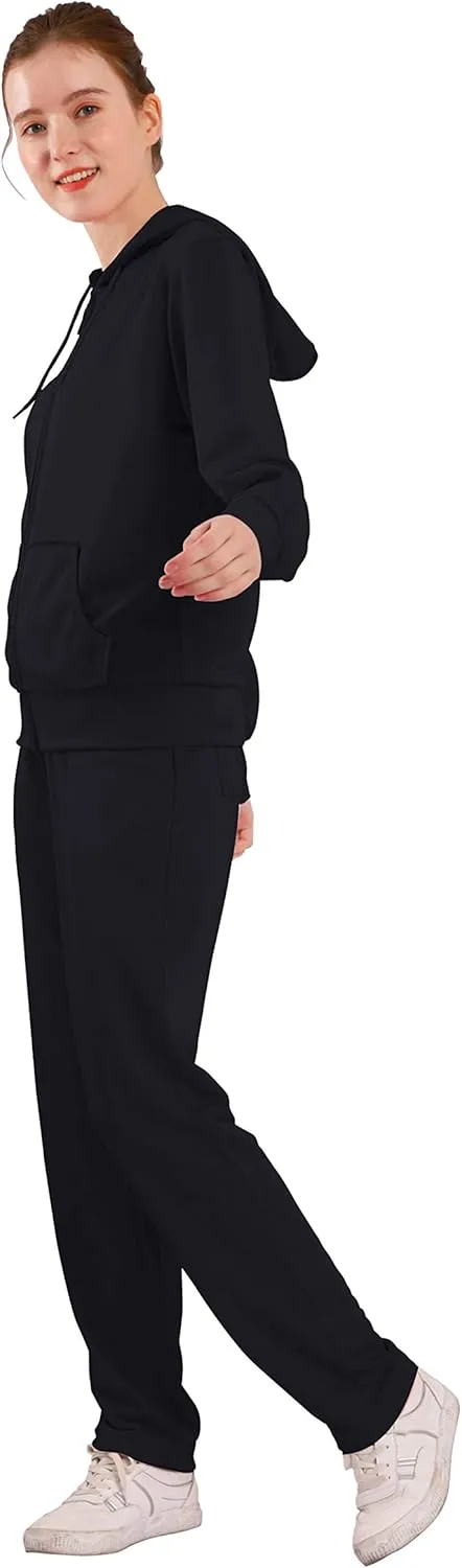 TanBridge Sweatsuits For Women Set 2 Pieces Track Suits Zip Up Hoodie & Pant Matching Jogging Suits For Women
