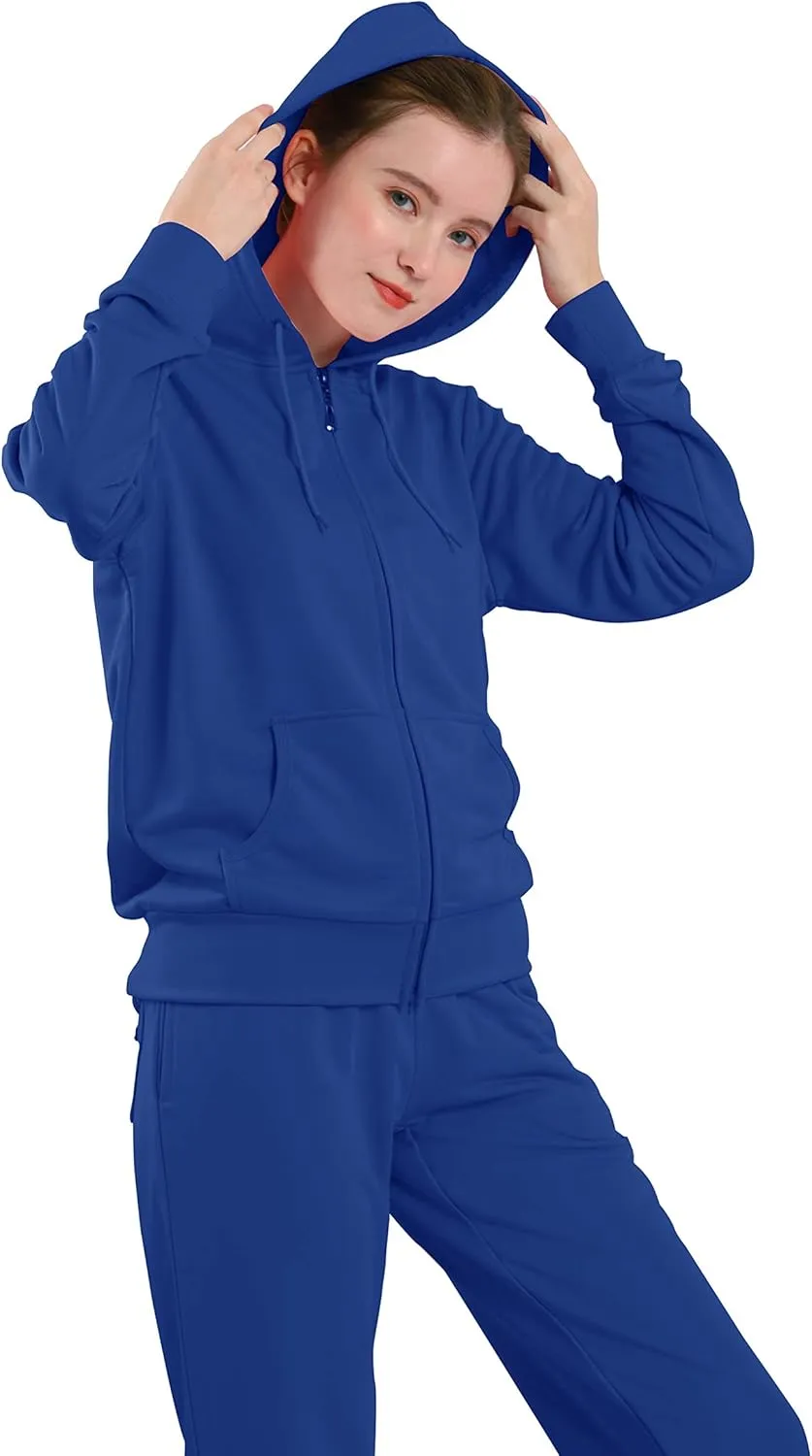 TanBridge Sweatsuits For Women Set 2 Pieces Track Suits Zip Up Hoodie & Pant Matching Jogging Suits For Women