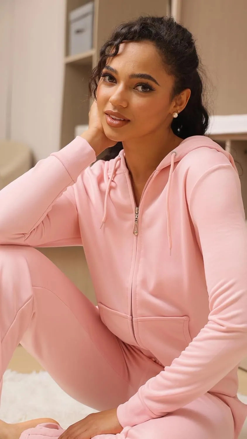 TanBridge Sweatsuits For Women Set 2 Pieces Track Suits Zip Up Hoodie & Pant Matching Jogging Suits For Women