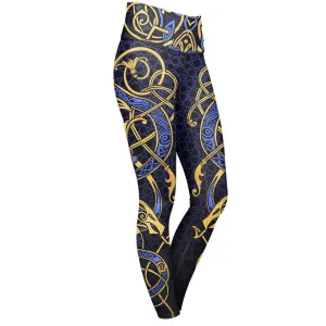 The Great Serpent High Waisted Leggings