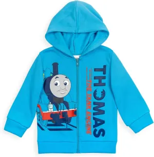 THOMAS & FRIENDS Fleece Zip Up Hoodie Toddler to Little Kid