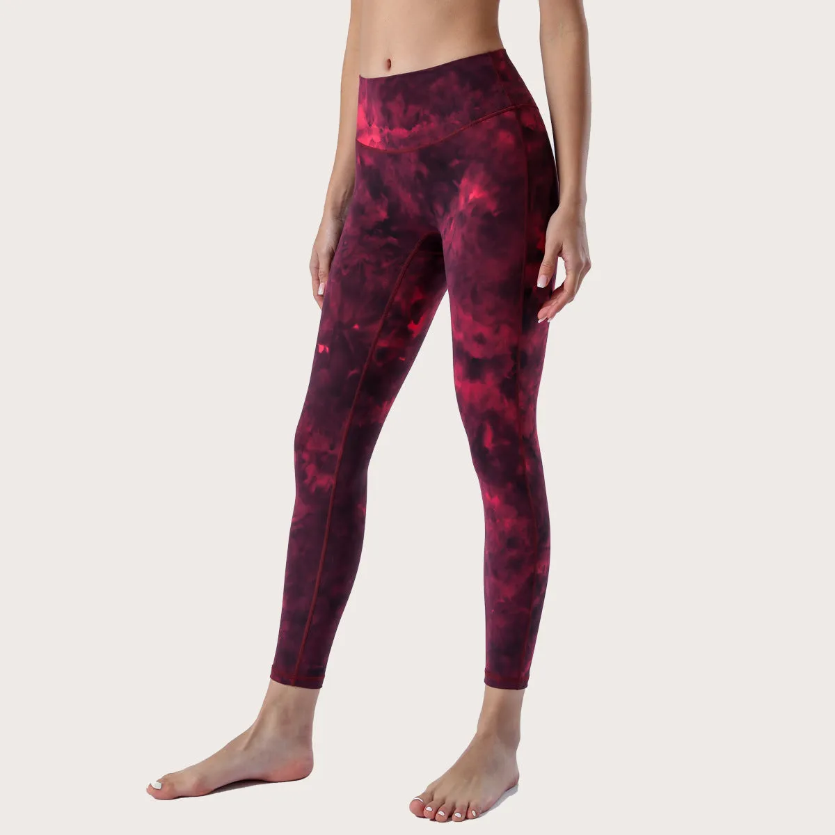 Tie-Dye No Embarrassment Thread Capris Leggings Wholesale Legging Vendors