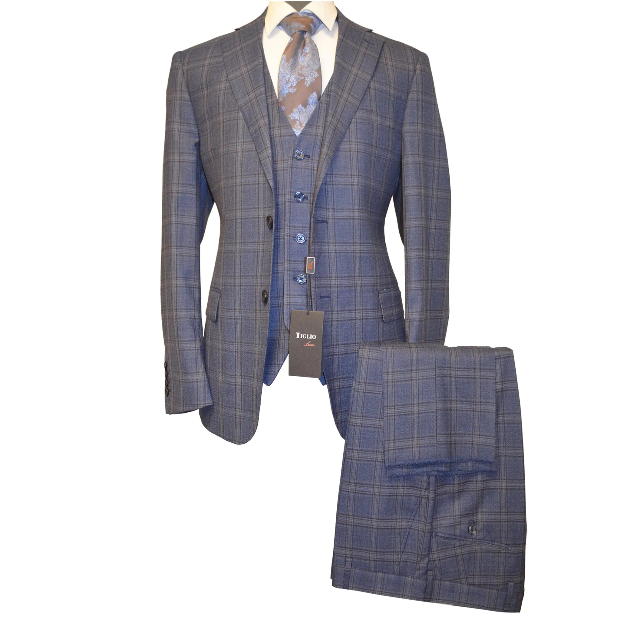 TIGLIO/DOLCETTO VESTED SUIT