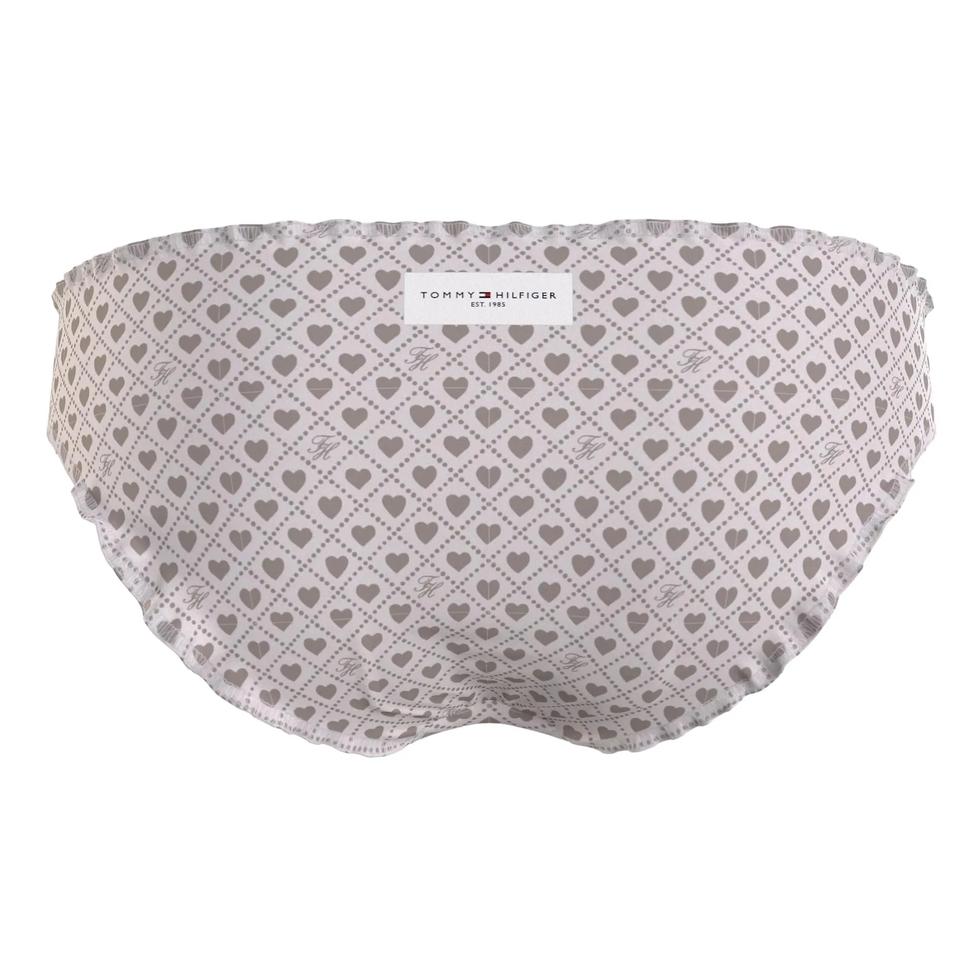 Tommy Hilfiger Girls TH Established 2P Bikini Print - Valentines Con / Pink Dawn