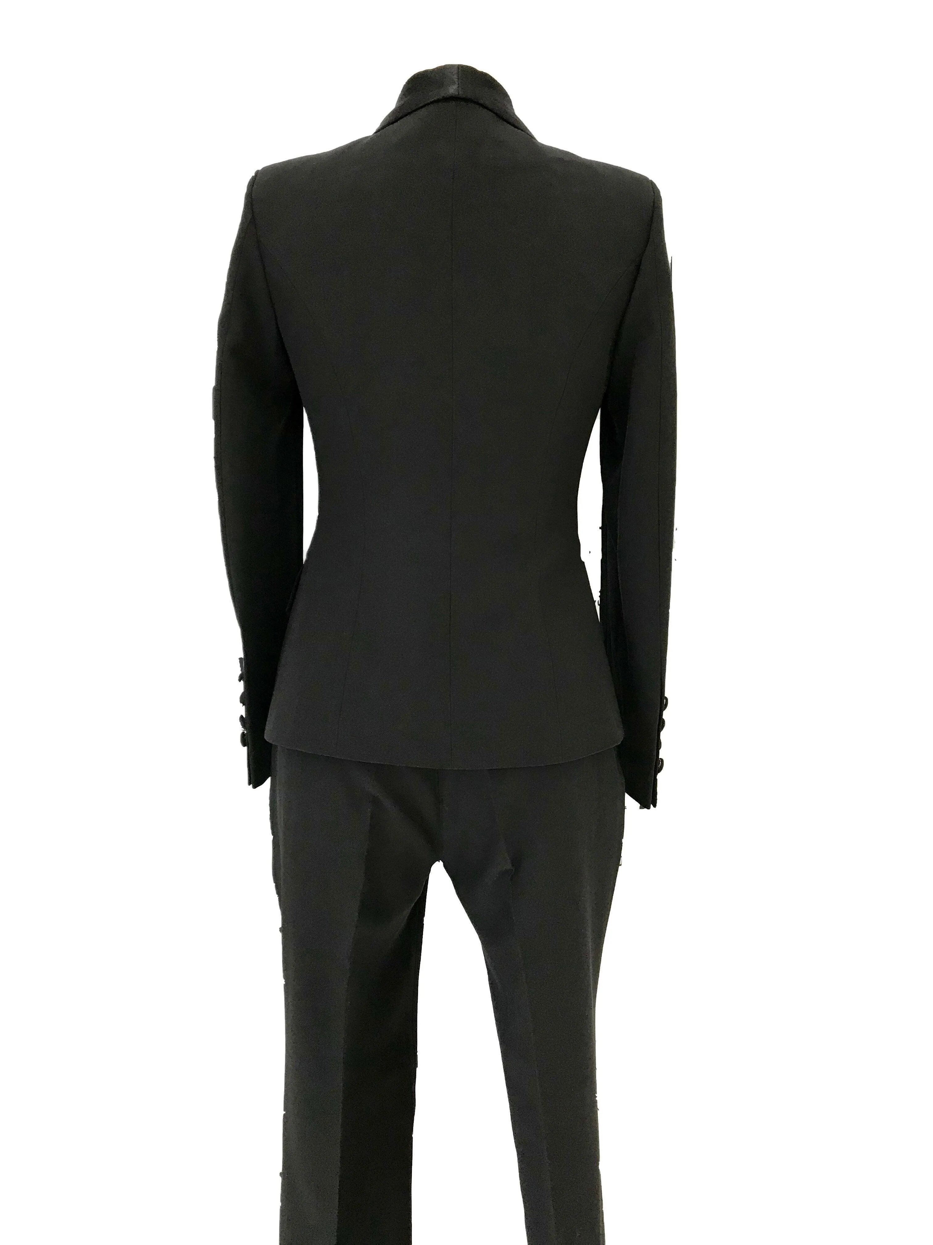 Wedding Tuxedo Pantsuit - Women Trouser Suits - Trouser Suit