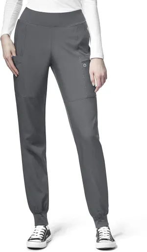Wink W123 Scrubs for Women's Comfort Waist Cargo Jogger Scrub Pant