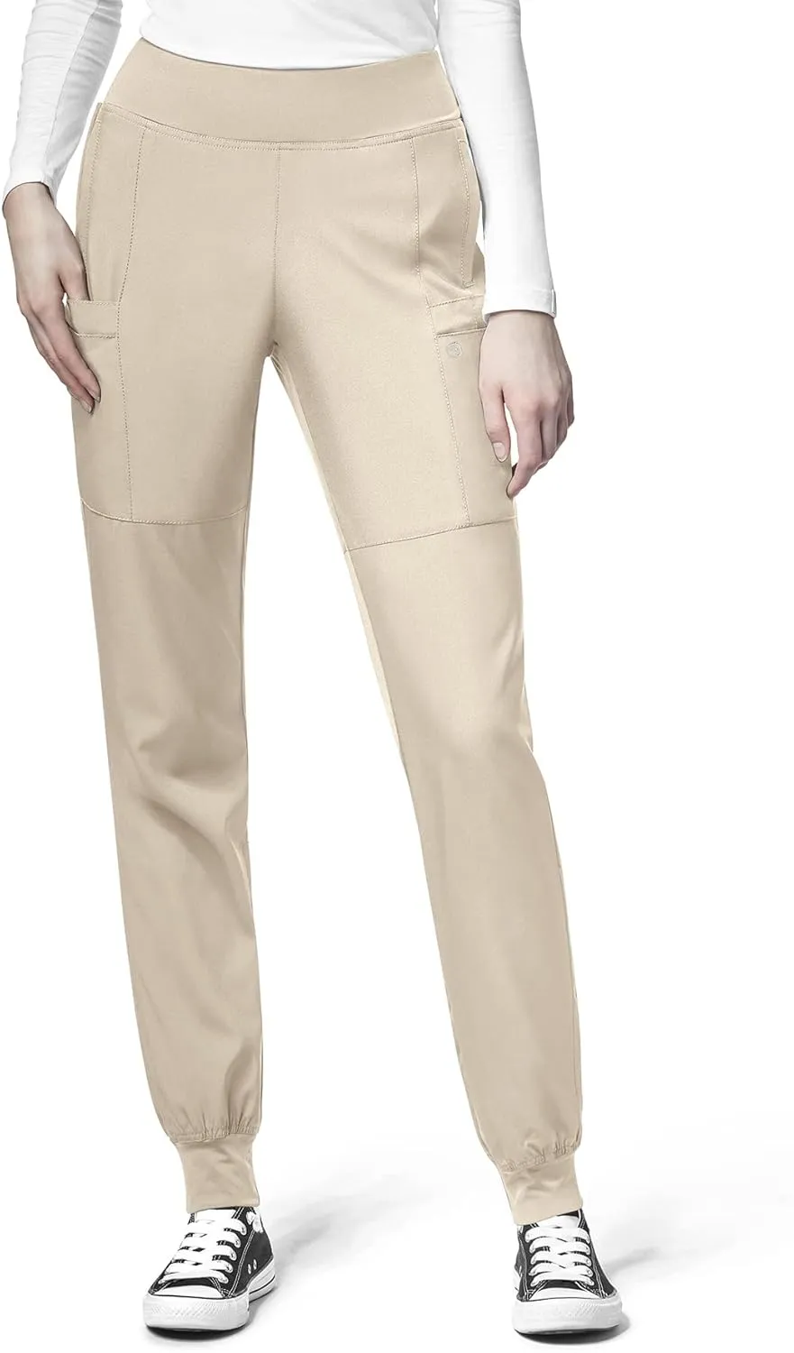 Wink W123 Scrubs for Women's Comfort Waist Cargo Jogger Scrub Pant