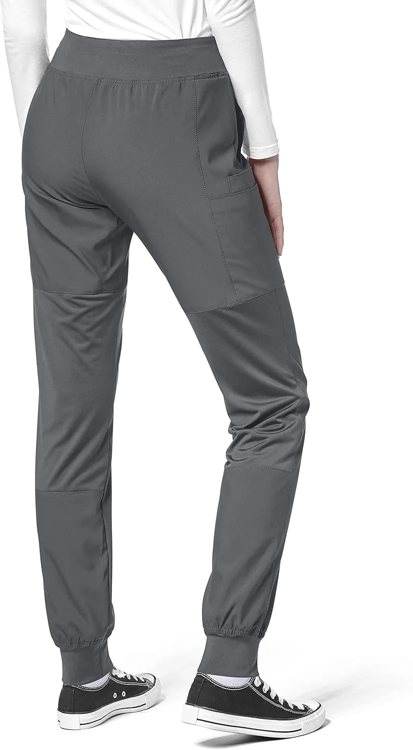 Wink W123 Scrubs for Women's Comfort Waist Cargo Jogger Scrub Pant