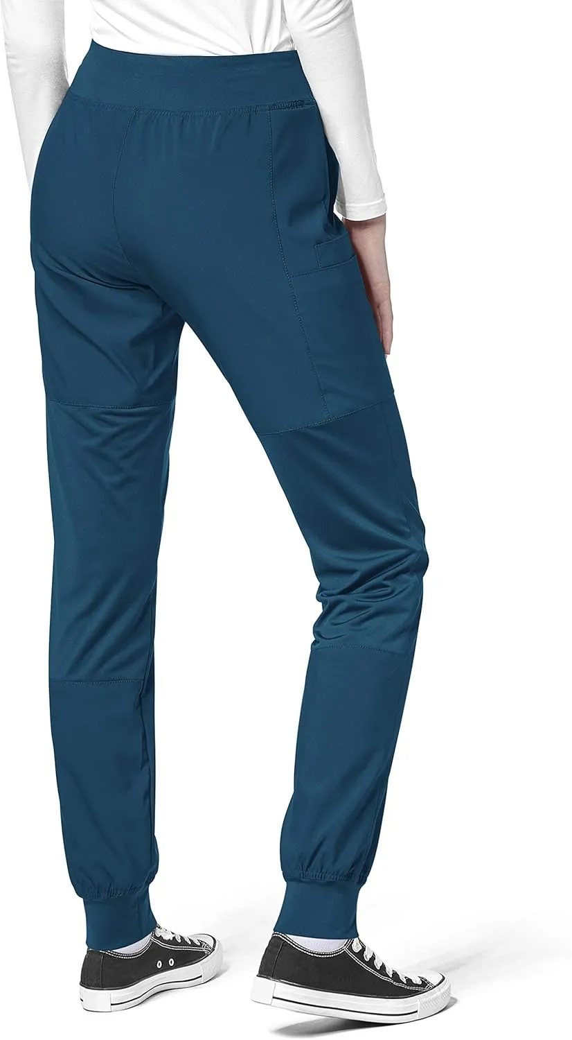 Wink W123 Scrubs for Women's Comfort Waist Cargo Jogger Scrub Pant