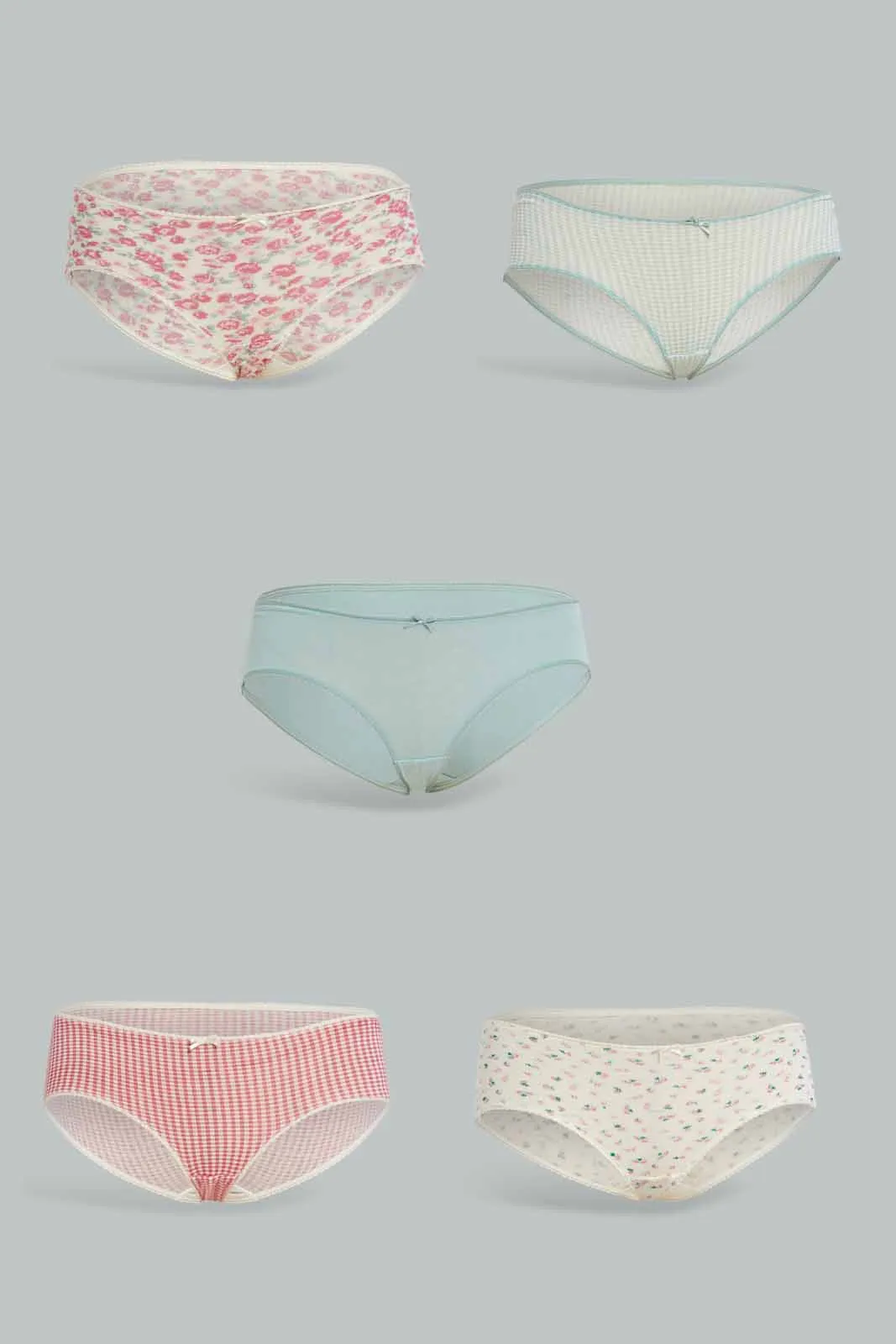 Women Assorted Boyleg Briefs (Pack of 5)