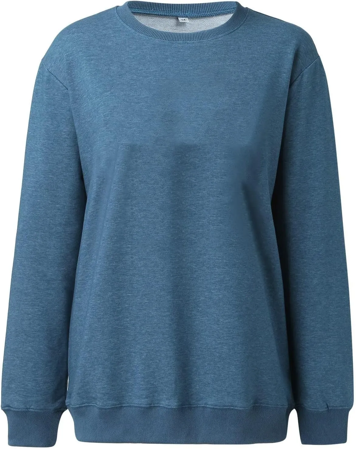Women Crew Neck Sweatshirts Fall Casual Oversized Sweatshirts Long Sleeve Cute Preppy Sweatshirt Comfort Pullover