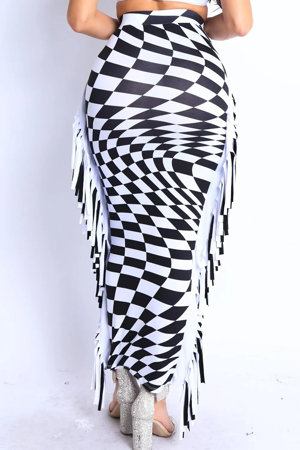 Women's High Waist Maxi Bodycon Pencil Skirt Stretchy Fabric for Comfort and Style