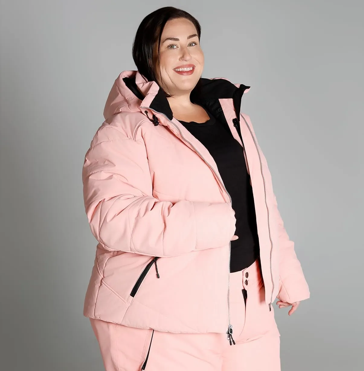 Womens Plus Size 1X-6X Vail Down Alternative Winter Ski Snow Jacket Coat
