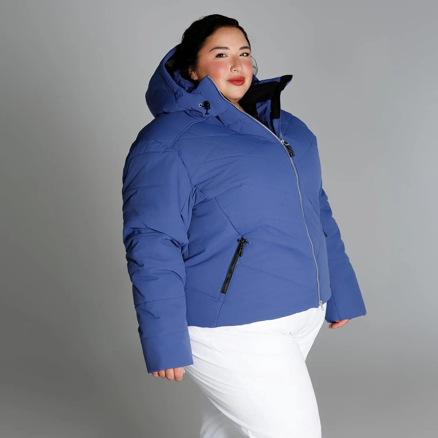 Womens Plus Size 1X-6X Vail Down Alternative Winter Ski Snow Jacket Coat