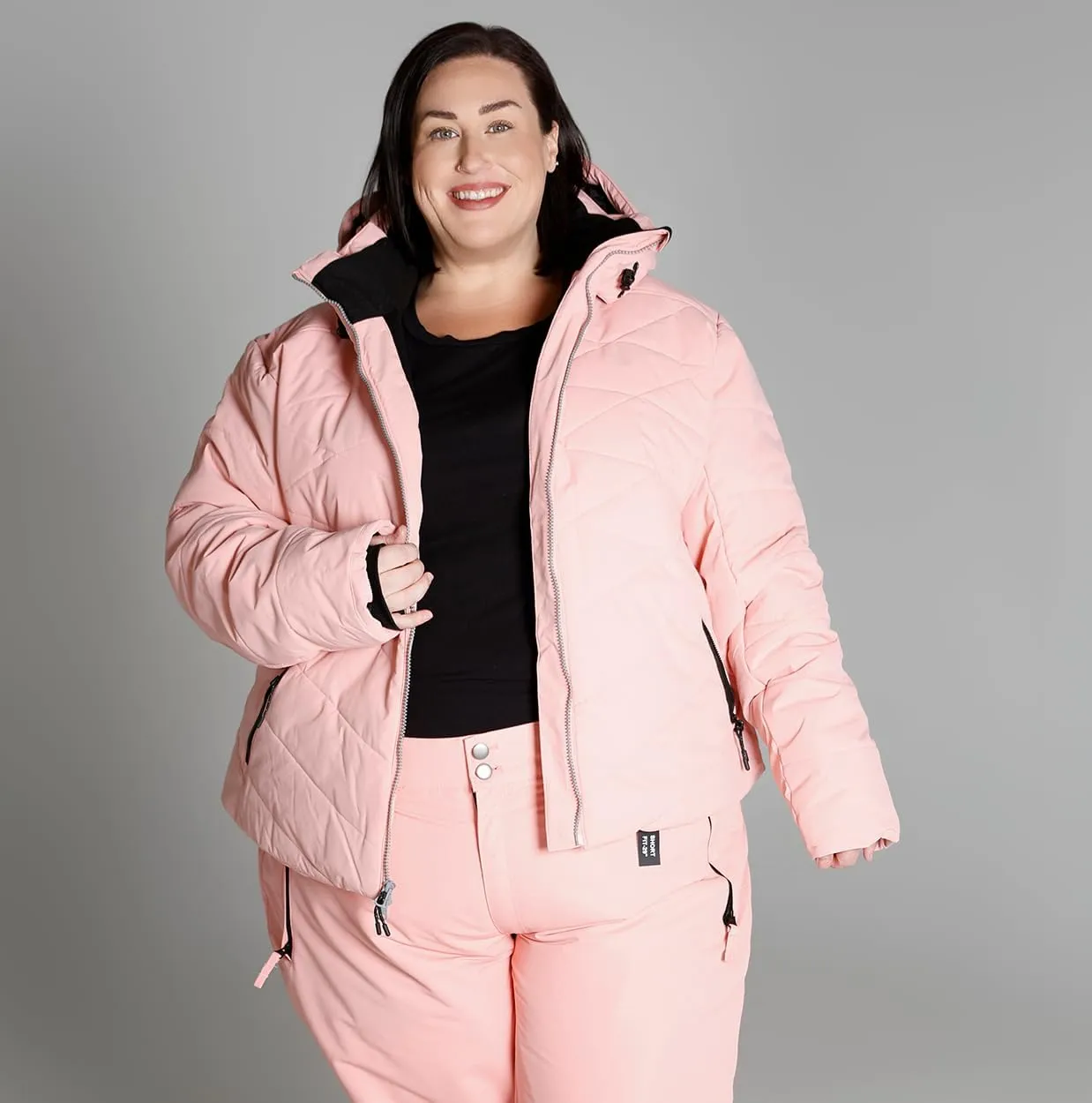 Womens Plus Size 1X-6X Vail Down Alternative Winter Ski Snow Jacket Coat