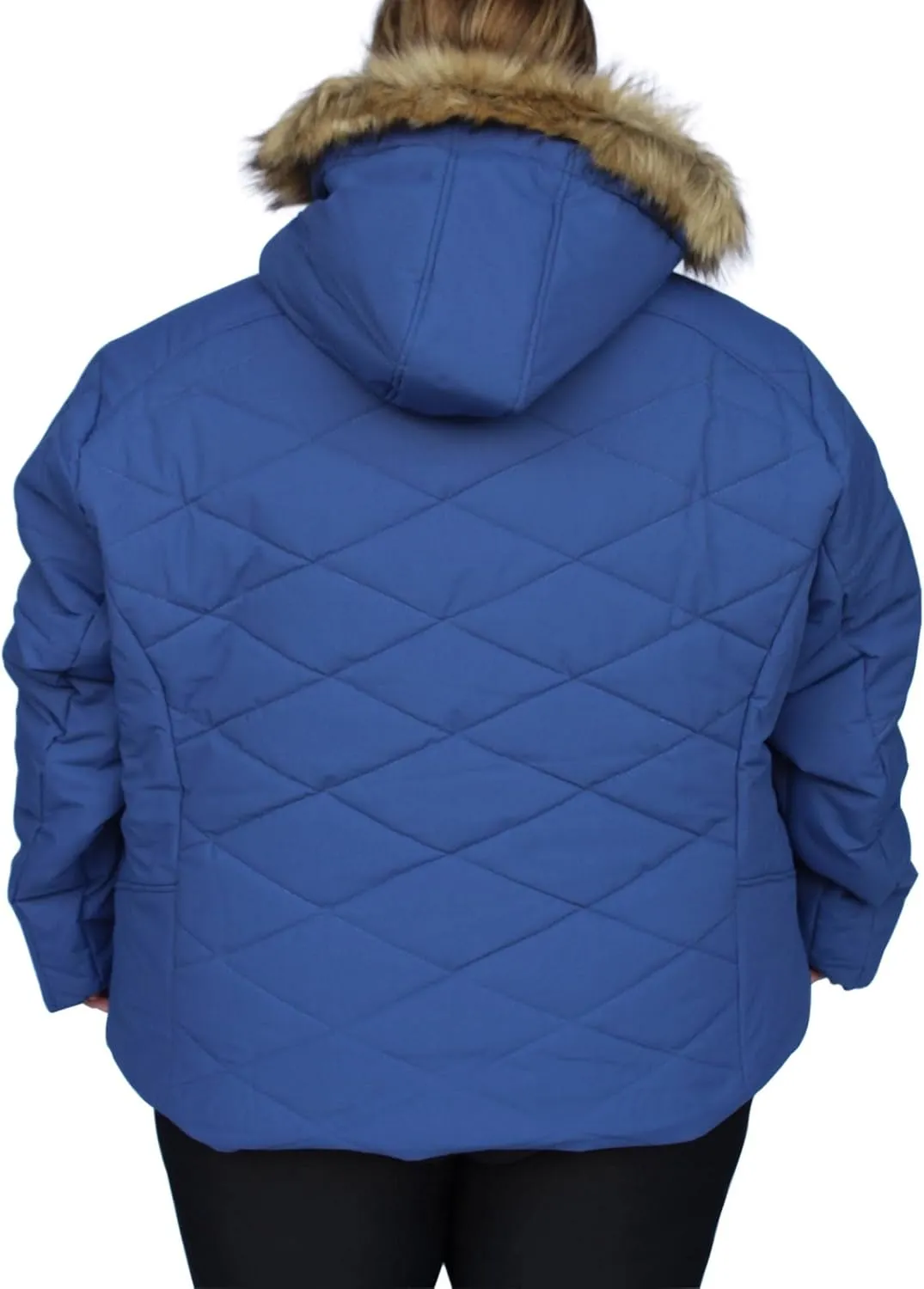 Womens Plus Size 1X-6X Vail Down Alternative Winter Ski Snow Jacket Coat