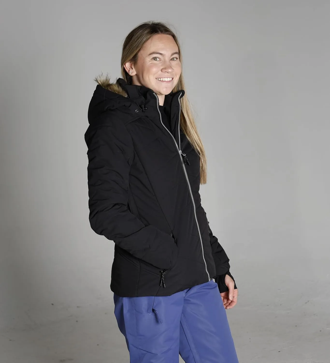 Womens S-XL Vail Down Alternative Winter Ski Snow Jacket Coat