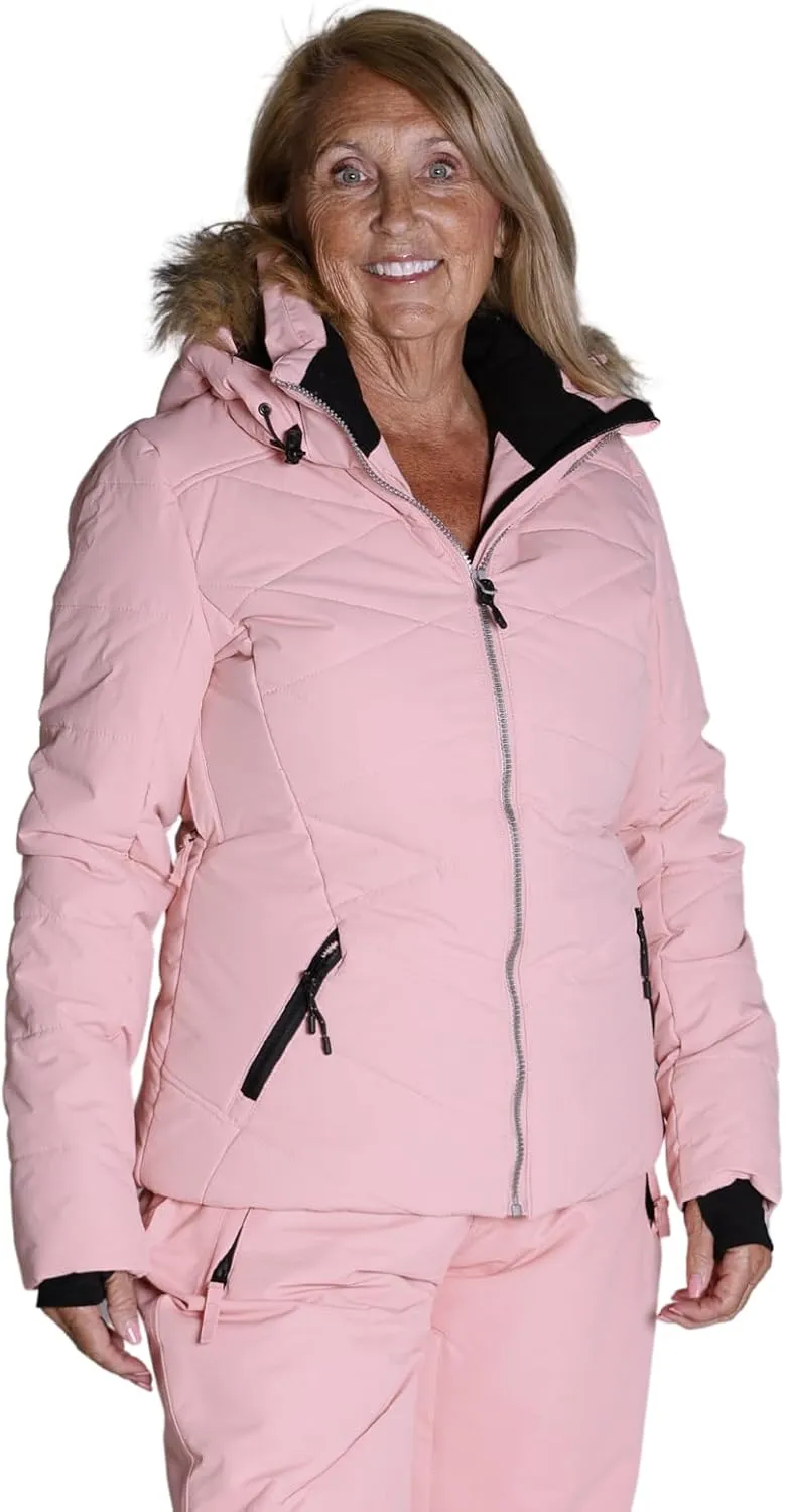 Womens S-XL Vail Down Alternative Winter Ski Snow Jacket Coat