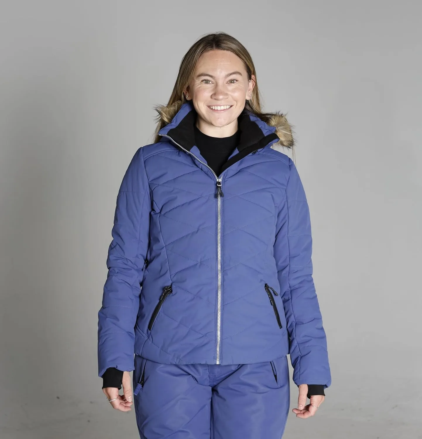Womens S-XL Vail Down Alternative Winter Ski Snow Jacket Coat