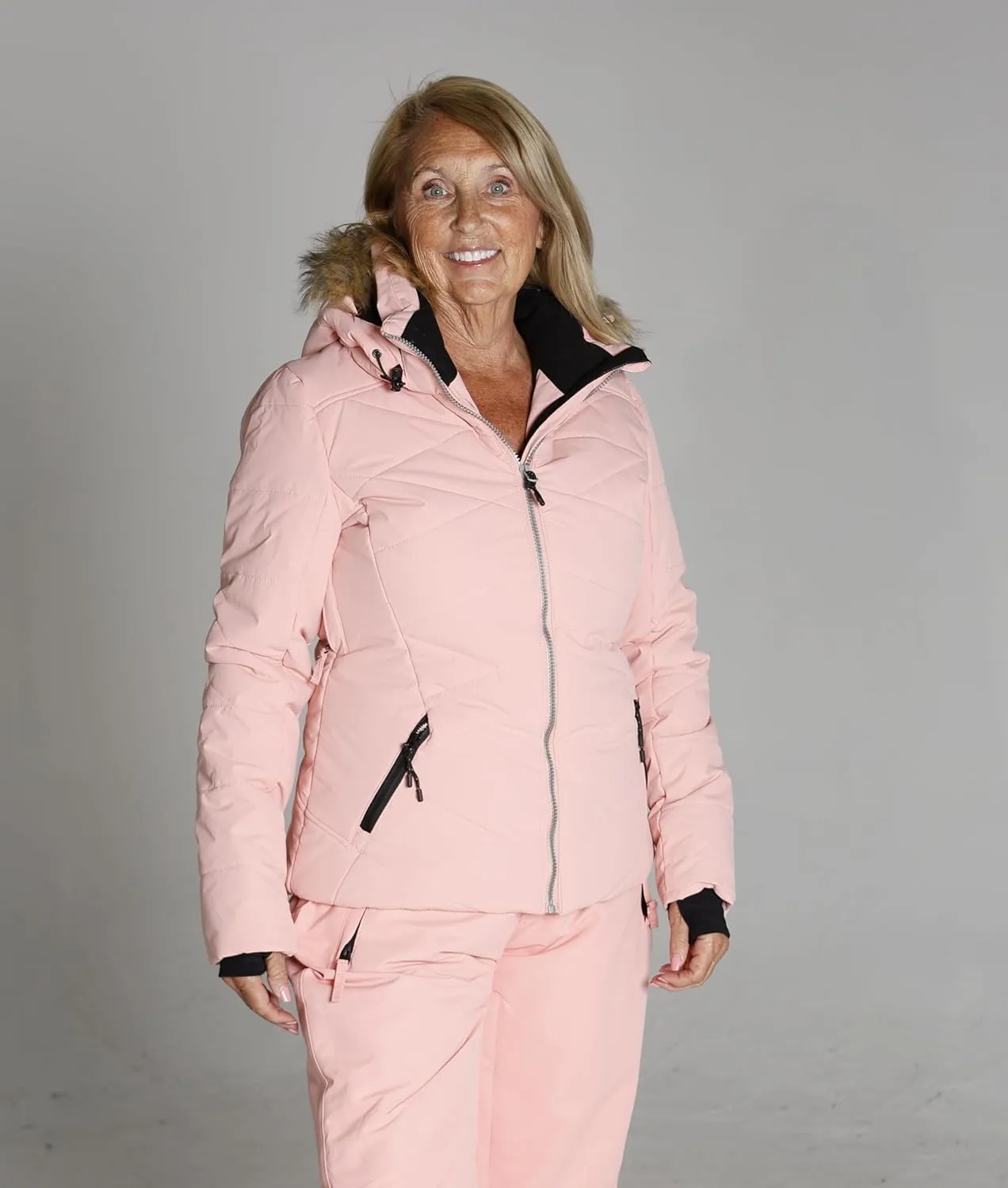 Womens S-XL Vail Down Alternative Winter Ski Snow Jacket Coat