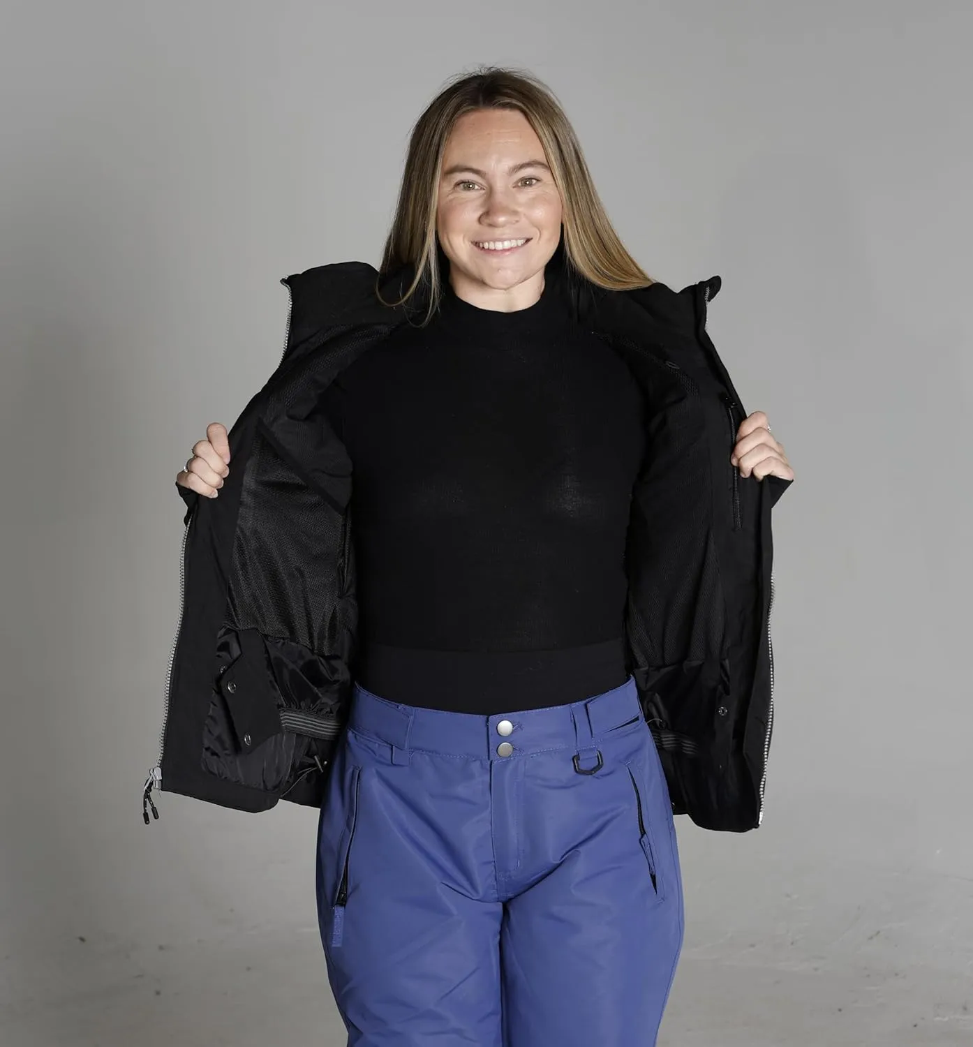 Womens S-XL Vail Down Alternative Winter Ski Snow Jacket Coat