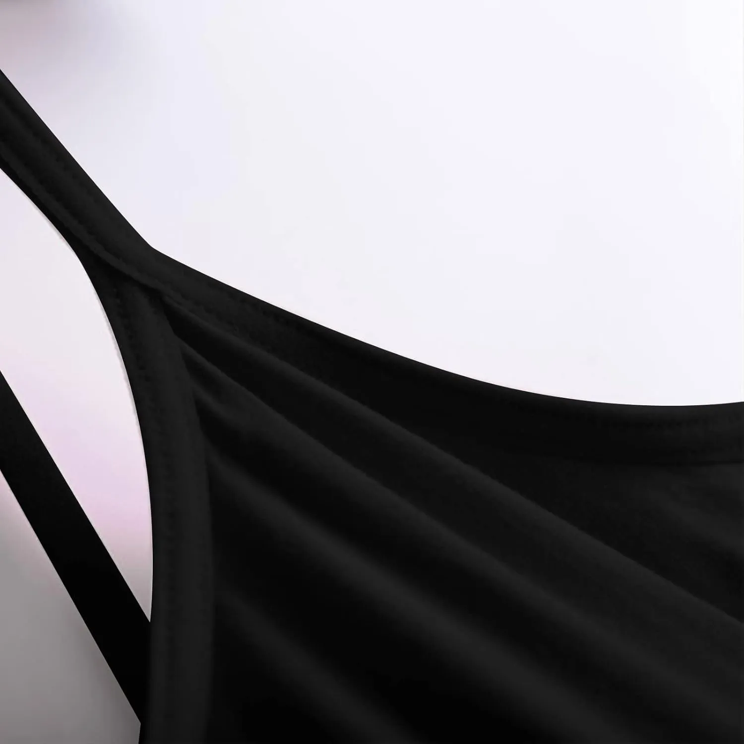 Women's Spaghetti Strap Tank Top with Built in Bra 2024 Summer Basic Solid Tank Tops Plus Size Comfort Yoga Camisole