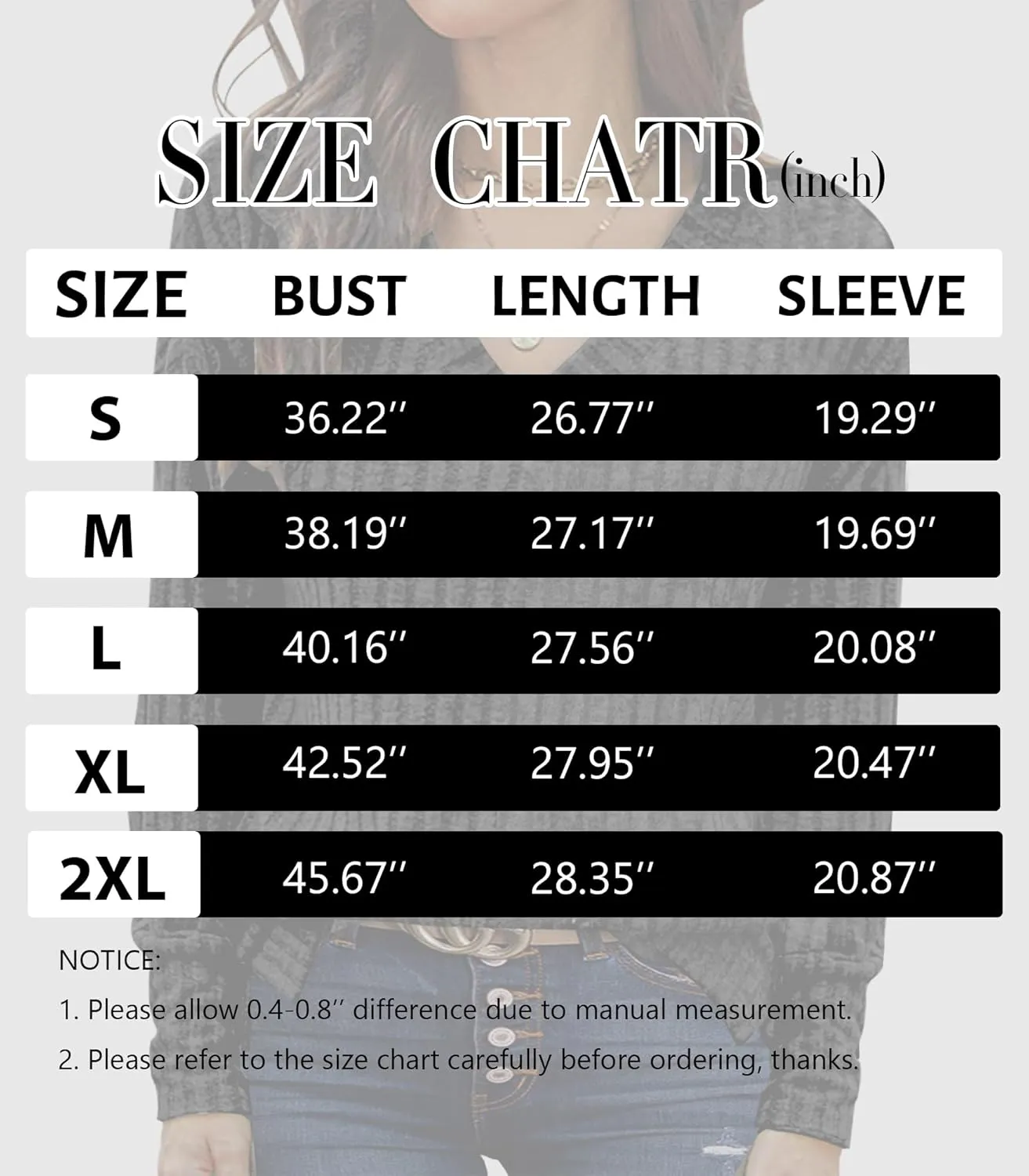 Womens V Neck Sweaters Lightweight Long Sleeve Tunic Tops Shirts Casual Sweatshirt Trendy