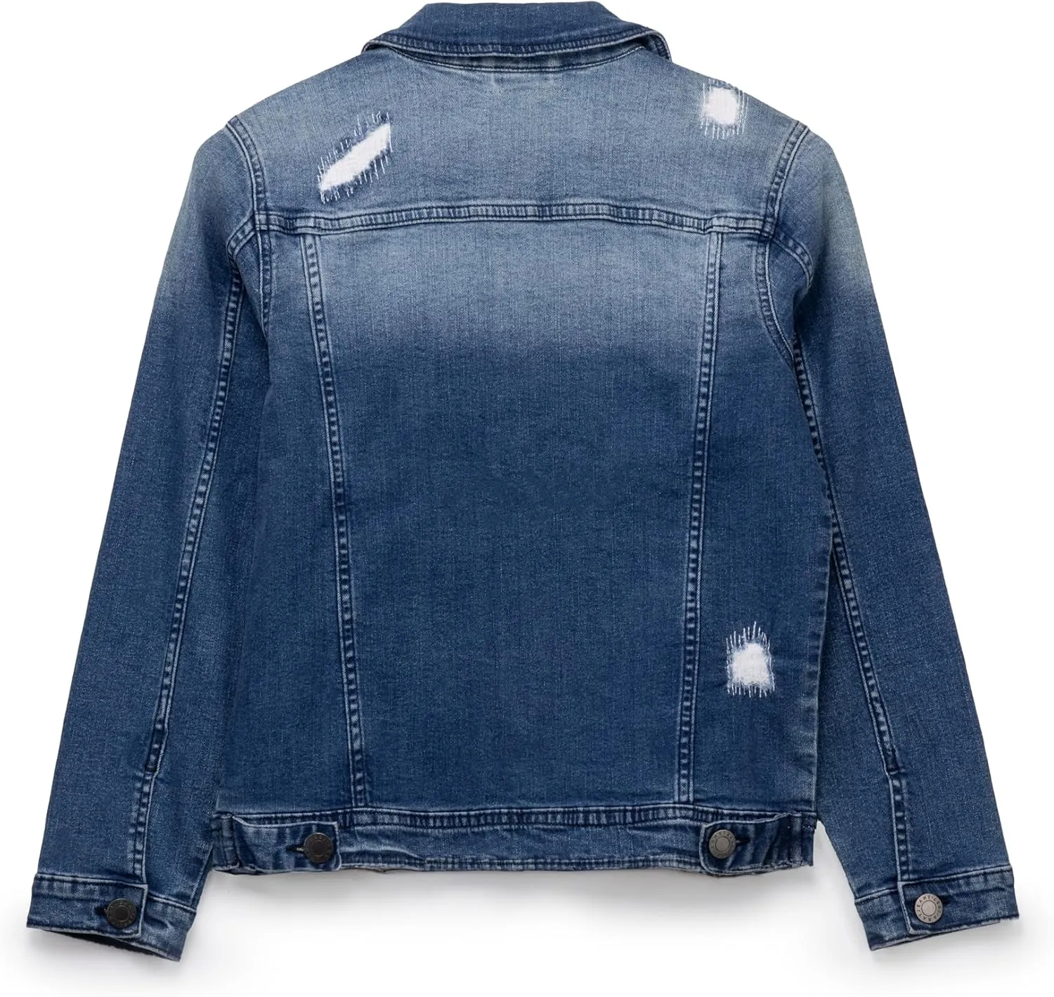 X RAY Boys Denim Jacket (Sizes 8-18), 100% Cotton & Cotton Flex Washed Fall Outerwear Trucker Casual Jean Jacket for Boys
